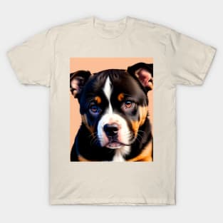 Pitweiler Puppy 04 T-Shirt